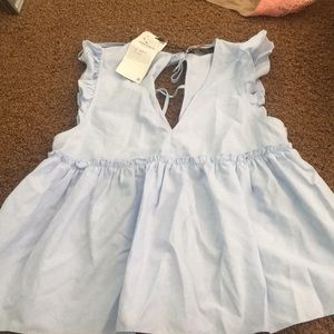 Baby doll TRF blouse from Zara